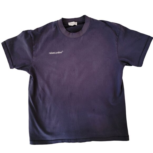 Raised.Online Other - Raised.Online Navy Blue Cotton T-Shirt Size S